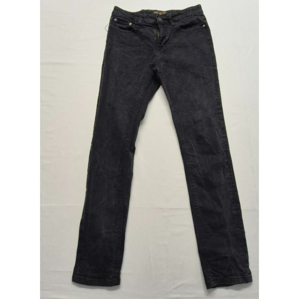 Ring of Fire‎ men's black slim fit straight legs denim jeans sz. 31x32